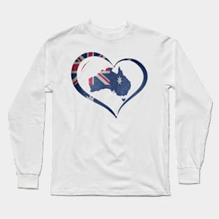 Big Heart for Australian Long Sleeve T-Shirt